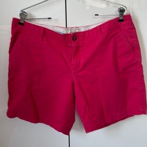 Old Navy Perfect 7” Shorts Color-Pink Size- 14 Tall